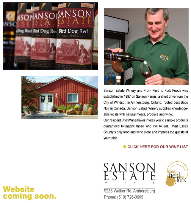 Sanson Estate Winery
